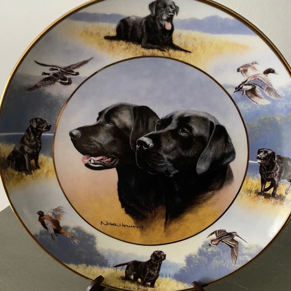Franklin Mint porcelain decorative plate